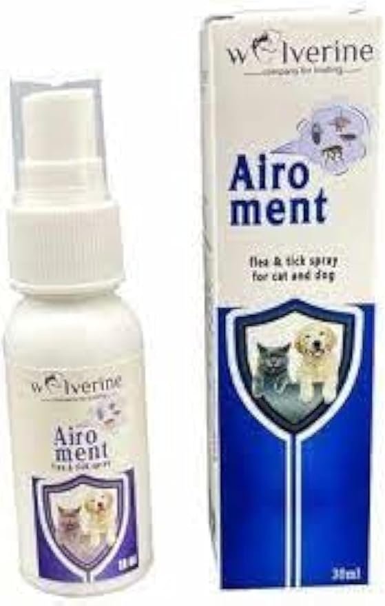 AIROMENT Wolverine Airo Ment Flea & Tick Spray 30ml