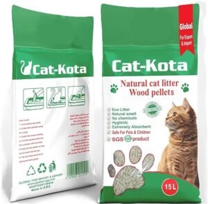Cat-Kota wood pellets cat litter 15L