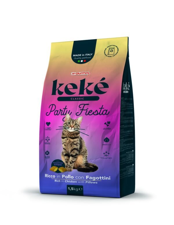 Keke Classic Party Fiesta Cat Dry Food Keke Classic Party Fiesta Cat Dry Food 2kg
