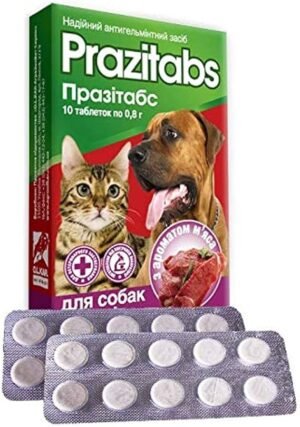 PRAZITABS Prazitabs for Dogs and Cats .