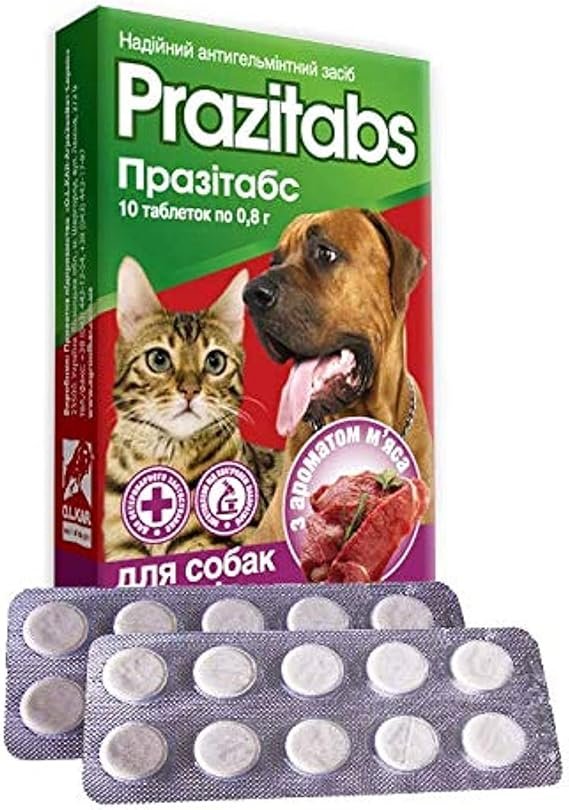 PRAZITABS Prazitabs for Dogs and Cats .