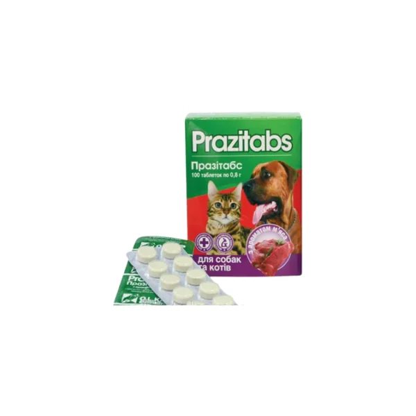 PRAZITABS1 Prazitabs for Dogs and Cats .
