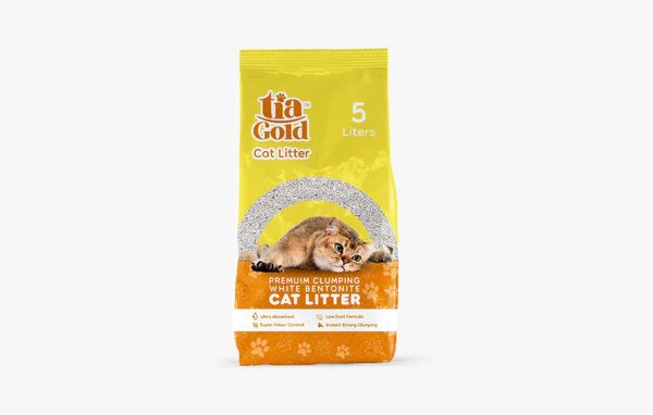 TIAGOLD clumping Orange Scented cat litter 5 L