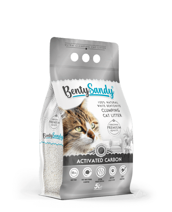 Benty Sandy Premium Bentonite Clumping Cat Litter 5L
