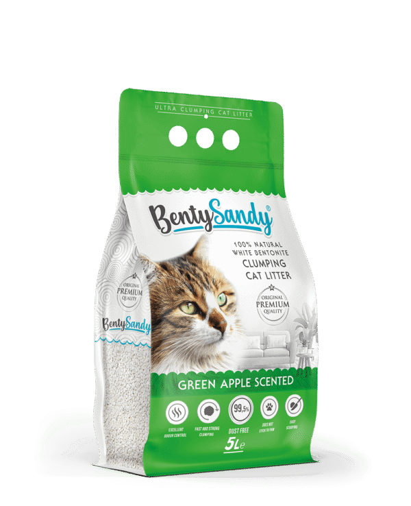 Benty Sandy Premium Bentonite Clumping Cat Litter 5L