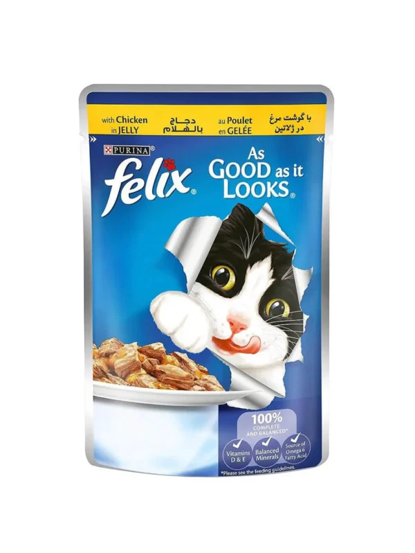 Felix cat food Pouch