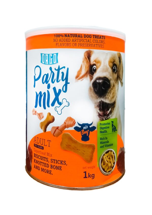 Orgo Party Mix Beef 1kg