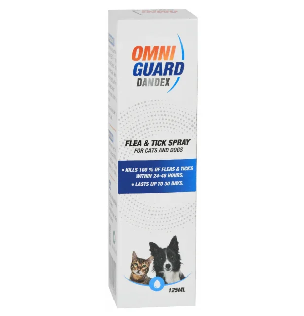z5azy0xh Omni Guard Dandex Flea and Tick Pet Spray 125 ml