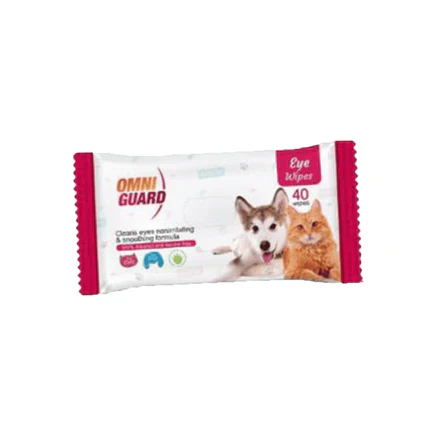 اومني جارد احمر1 Omni Guard Eye Wipes (40 pcs)
